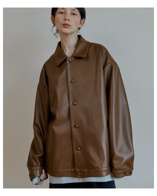 malen leather jacket camel