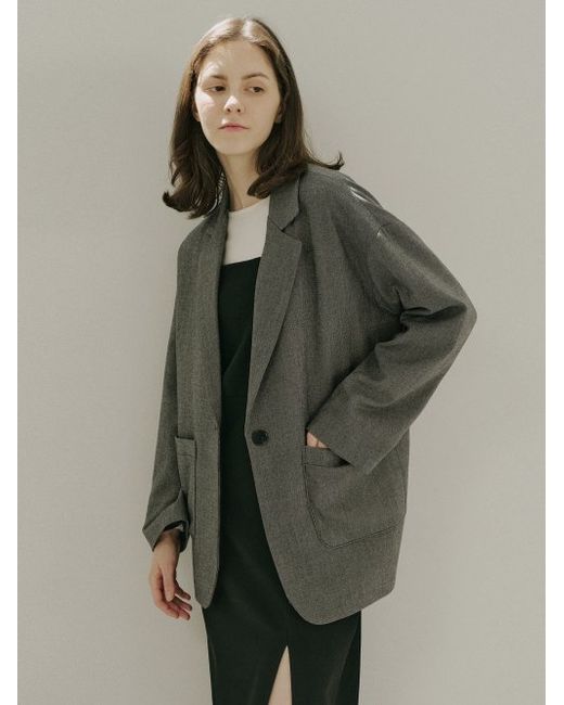 avantg Small Check Overfit Jacket