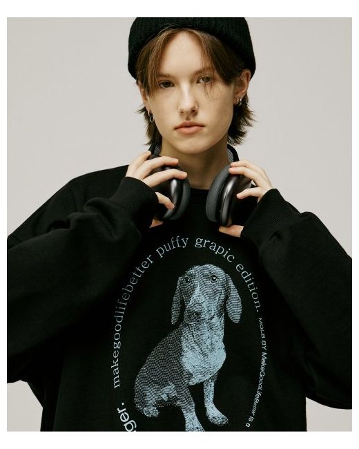 matchglobe Dog Circle Sweatshirt