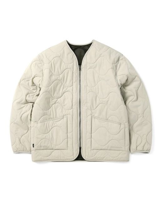 thisisneverthat POLARTEC Reversible Quilted Jacket Stone