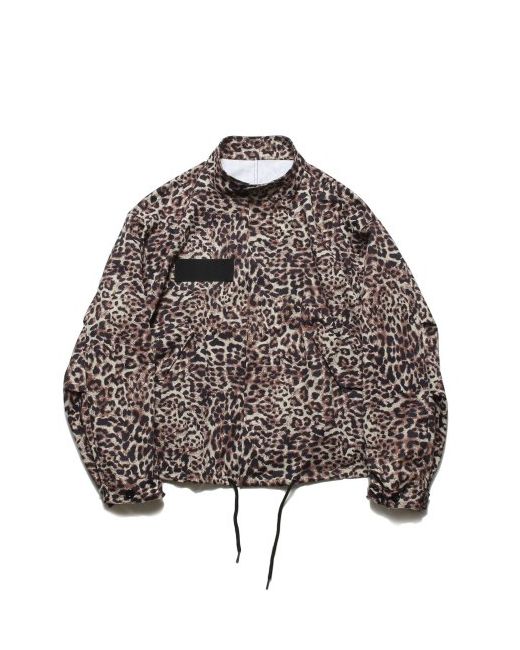 rockpsycho Leopard Crop M65 Jacket