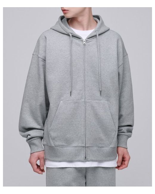 musinsastandard Recycled Oversized Hooded Sweatshirt Zip-up Medium