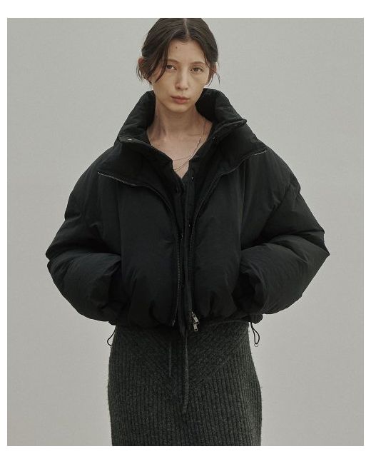 noirerforwoman Cropped layered puffer jacket
