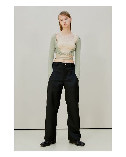 anotheryouth Curved Knee Pants