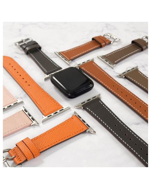 minifocus Apple Watch compatible single loop leather strap MFS004