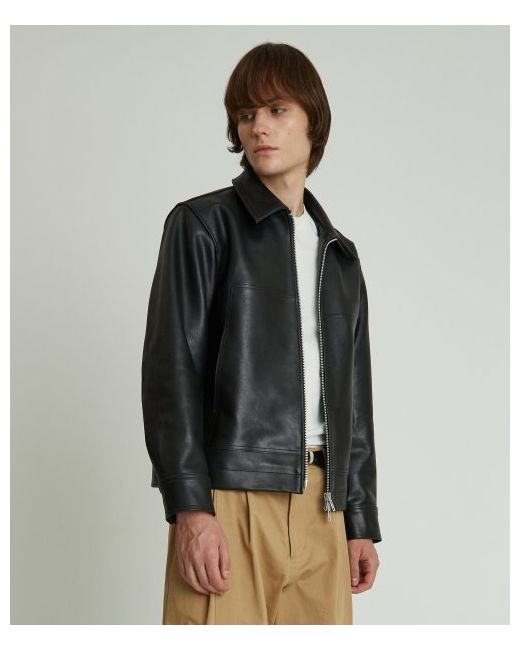 andros Double Pocket Cow Leather Jacket