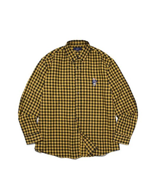 Yale Small Gingham Flannel Shirt