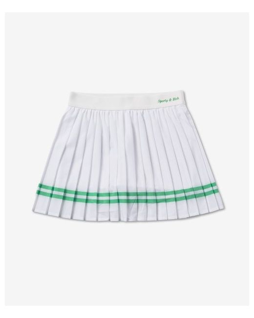 sportynrich Pleated Tennis Skirt White SK521KE