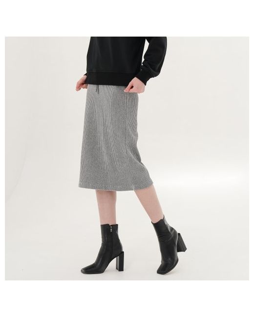 acud Corduroy Bending Skirt Grey