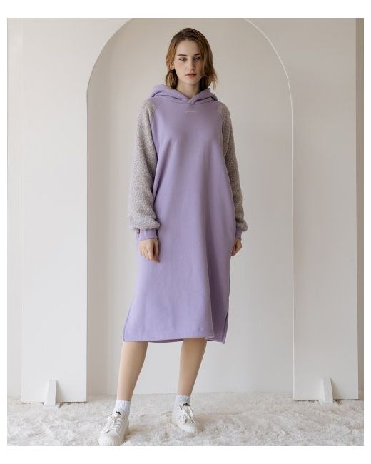 hashtag9 Chloe hoodie sweat dress lavender
