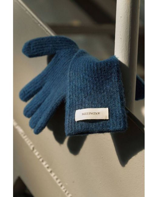 andneeds Wool ribbed gloves 5color