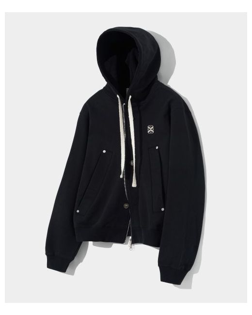 satur Theo Cotton All Day Hooded Zip Up Palette