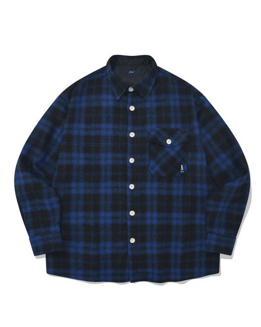 Yale Heavy Flannel One Pocket Check Shirt