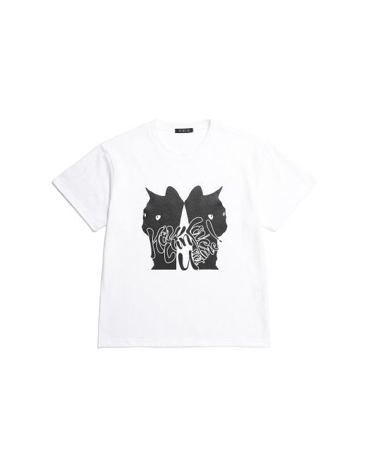 dxoh Two Cats Logo T-Shirt