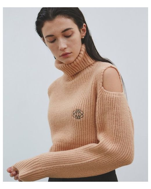 nicknicole Nicole Turtleneck Shoulder Cut Out Sweaterbutter