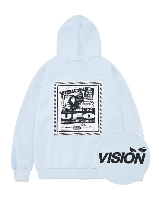 visionstreetwear VSW UFO Hoodie Sky
