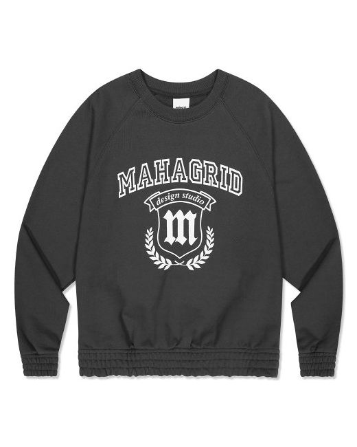 mahagrid Shield Sweatshirt Charcoal Mg2Dsmm442A