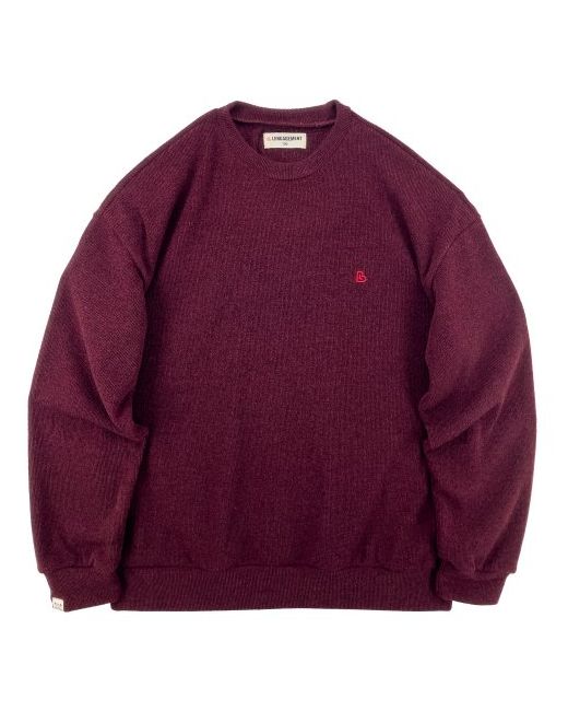 lengagement Small Heart Daily Knit Sweater Wine