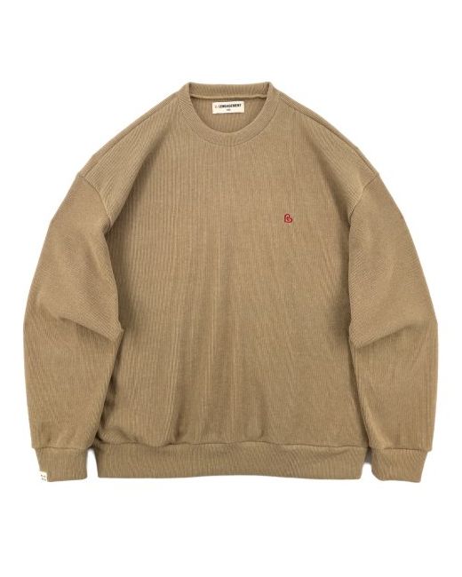 lengagement Small Heart Daily Knit Sweater Sand