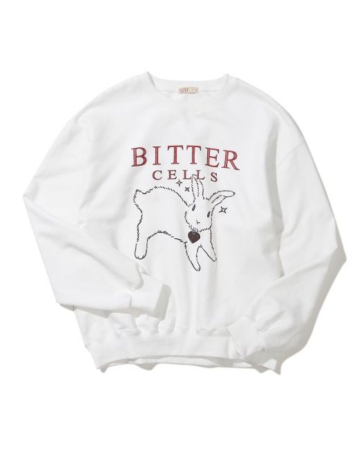 bittercells Rabbit Sweatshirt Ivory
