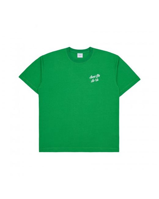 acmedelavie Script Logo Printing Short Sleeve T-Shirt