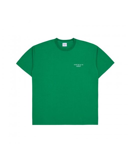 acmedelavie Basic Logo Season2 Short Sleeve T-Shirtgreen
