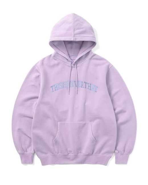 thisisneverthat Arch-Logo Hoodie Lavender