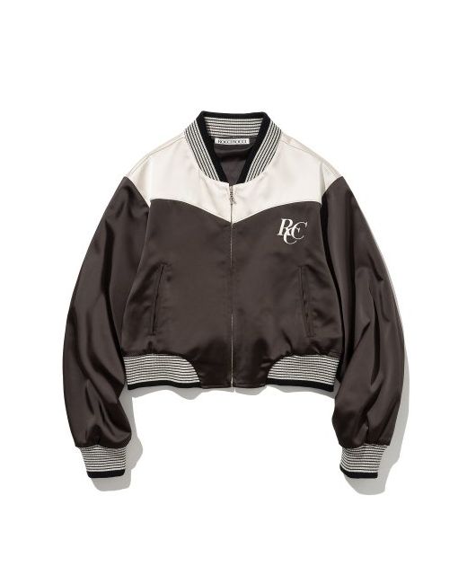 roccirocci RCC Satin Varsity Jacket