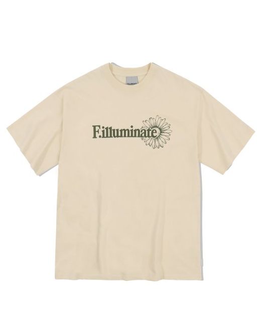 filluminate Loose Fit Petal T-Shirt Cream