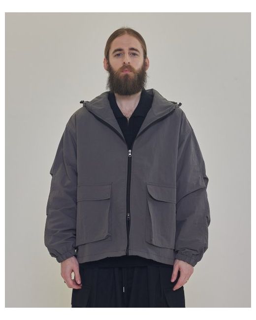 cargobros CB pocket hooded anorak jacket