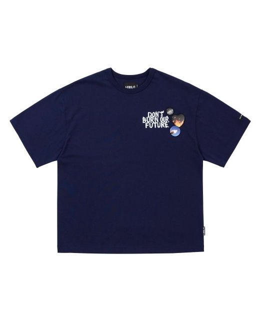 ajobyajooriginallabel DBOF Back Logo T-shirt NAVY