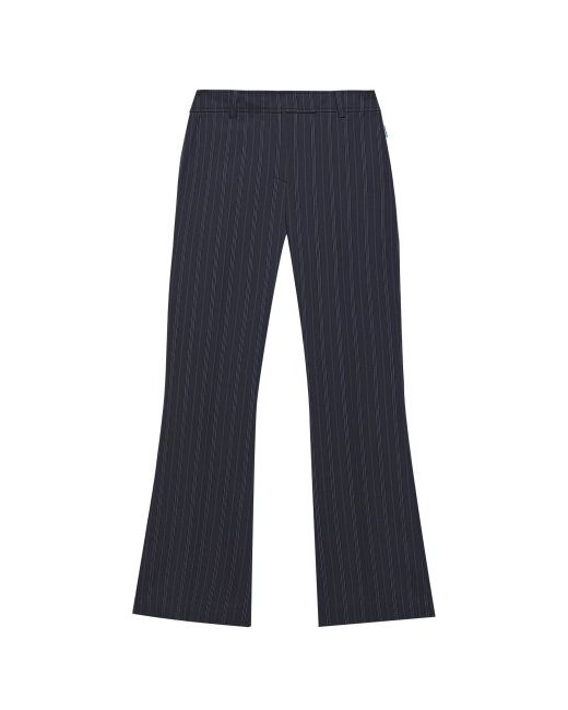 instantfunk Striped Semi Bootcut Pants Navy