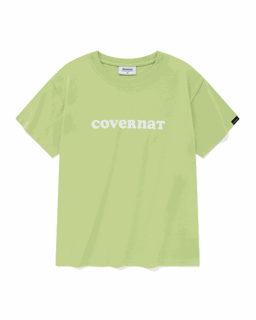 covernat Cooper Logo T-Shirt Lime