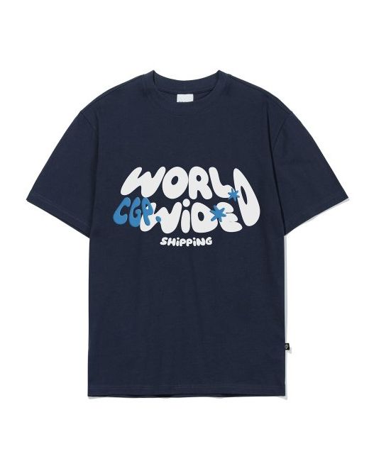 codegraphy Worldwide Short Sleeve T-shirtNavy