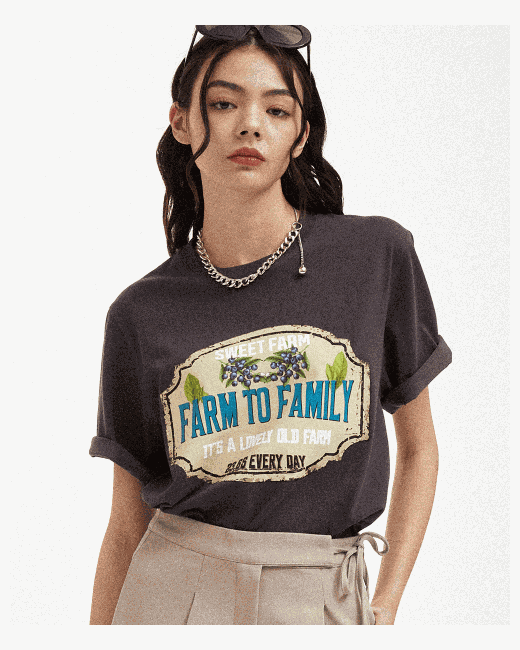 2365 Family T-Shirt Charcoal