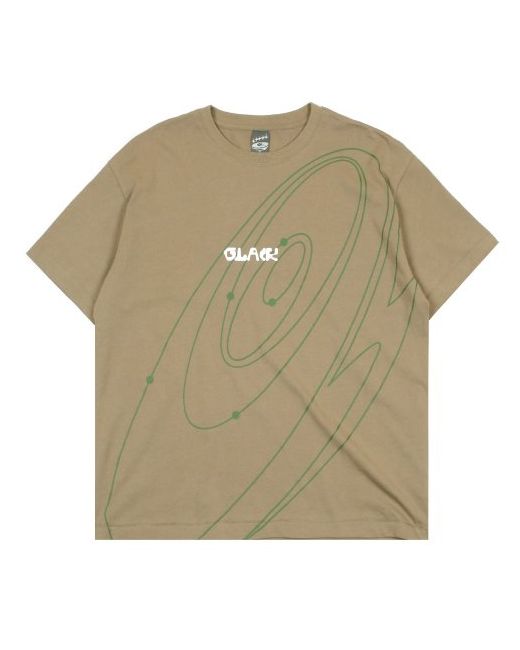 glack GT013 Mundus Logo T-Shirt OLIVE