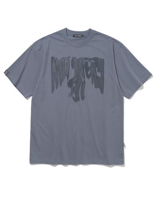 not4nerd Blur Logo T-Shirts Indigo