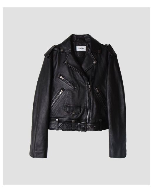 forher Leather Rider Jacket