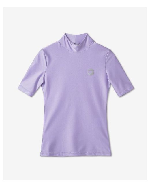 Coperni High Neck Jersey T-Shirt Lilac COPJS20BIS545LILAC
