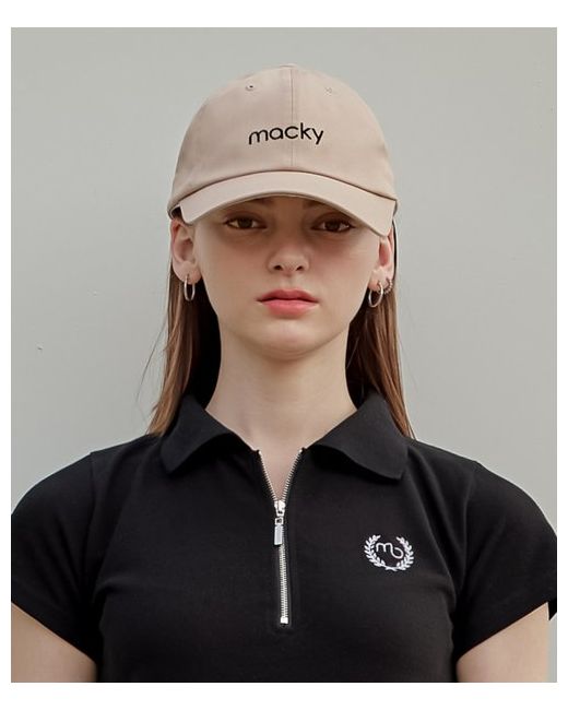 macky logo ball cap