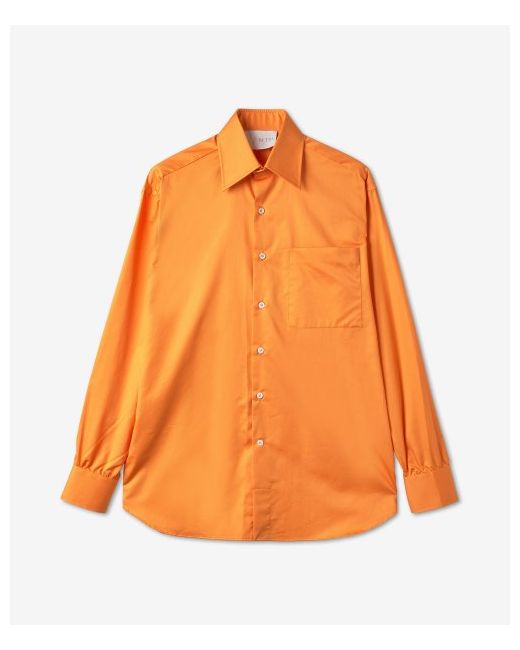 Woera Classic Pocket Button Up Shirt Tangerine N1003TANGERINE1963