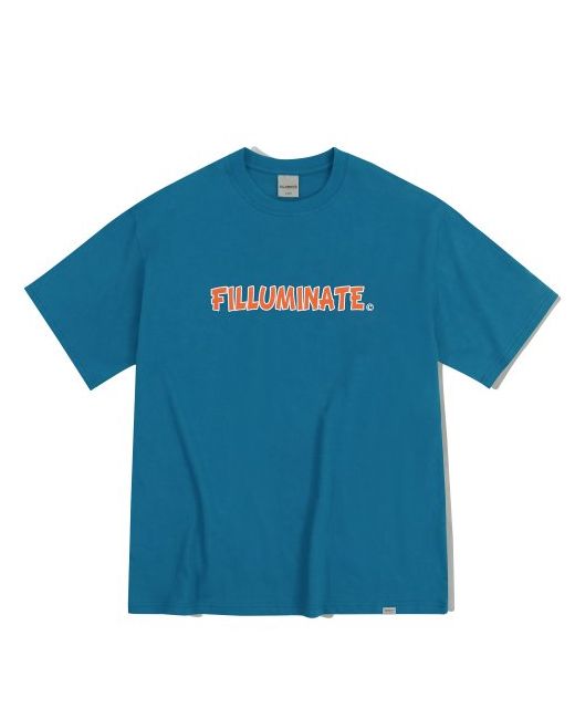 filluminate Overfit Fuzzy Logo T-Shirt