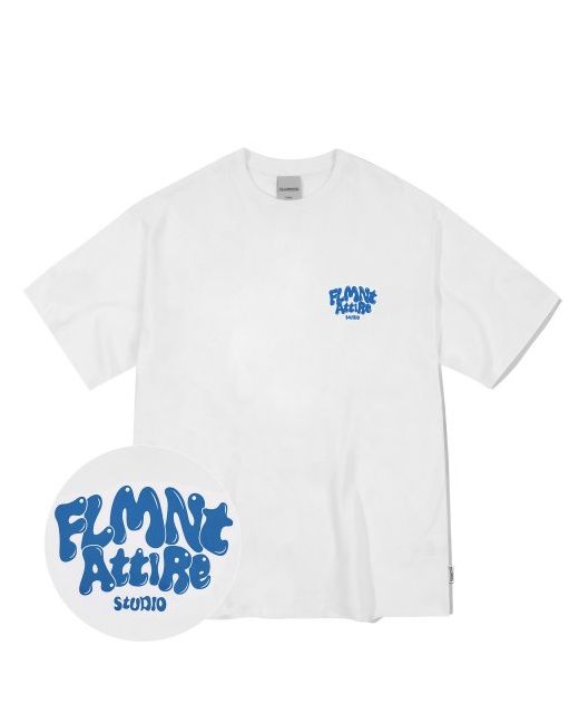 filluminate Overfit Bubbly Logo T-Shirt