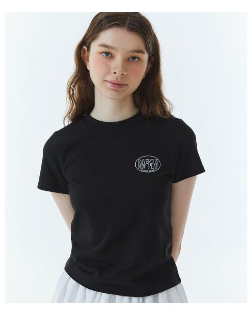 raverous Shape Logo Slim Span T-Shirt