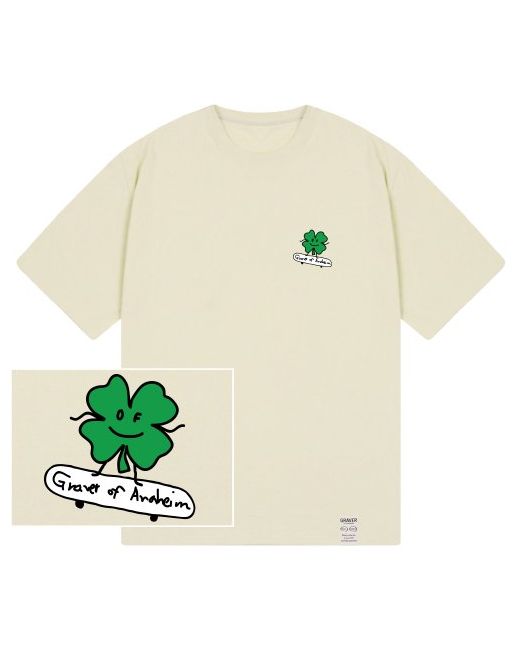 graver Cloverboard Short Sleeve T-shirtSand