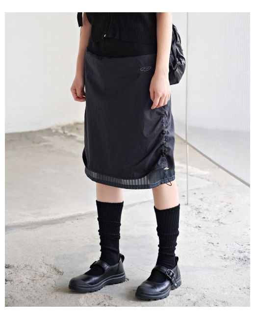 piecemaker Ts Nylon Layered Skirt