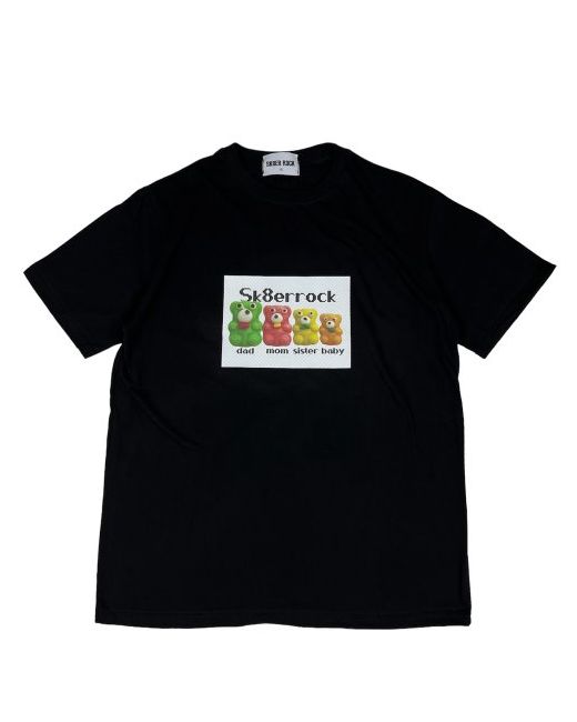 sk8errock Bear Family Print Short Sleeve T-Shirt