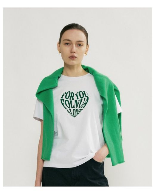 folnua Heart T-Shirt 2Color