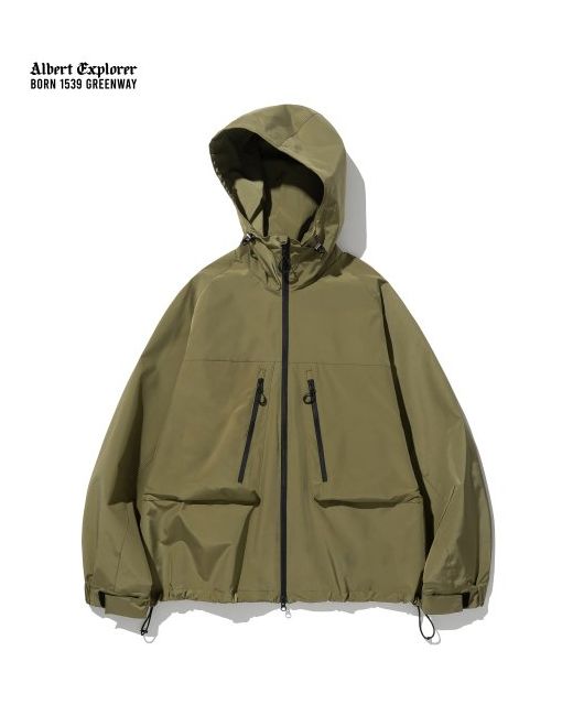 uniformbridge hooded training jacket olive