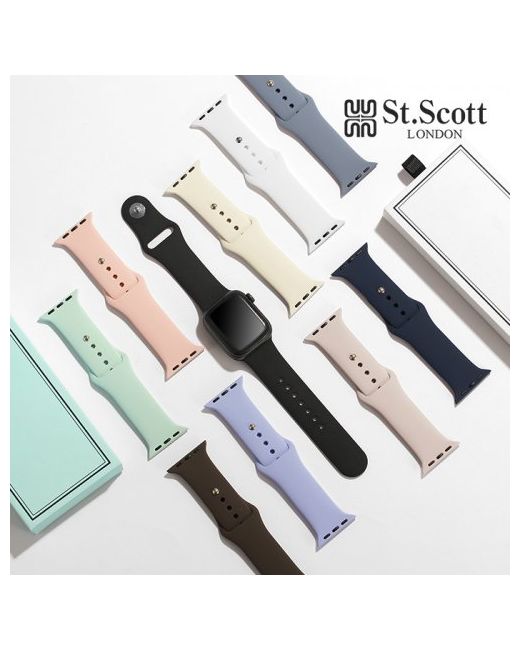 stscott STR-SS01 Apple Watch Silicone Band Strap